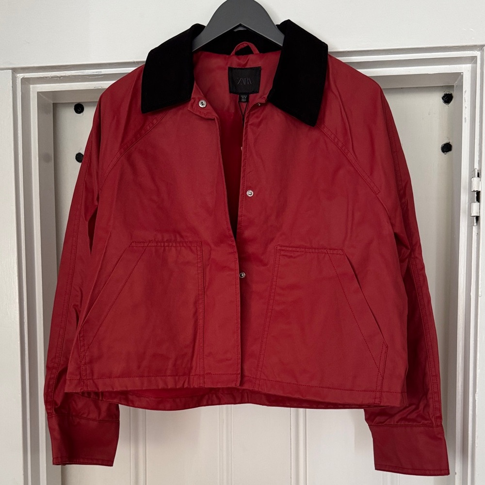 Zara Women's Cropped Field Jacket, NWT